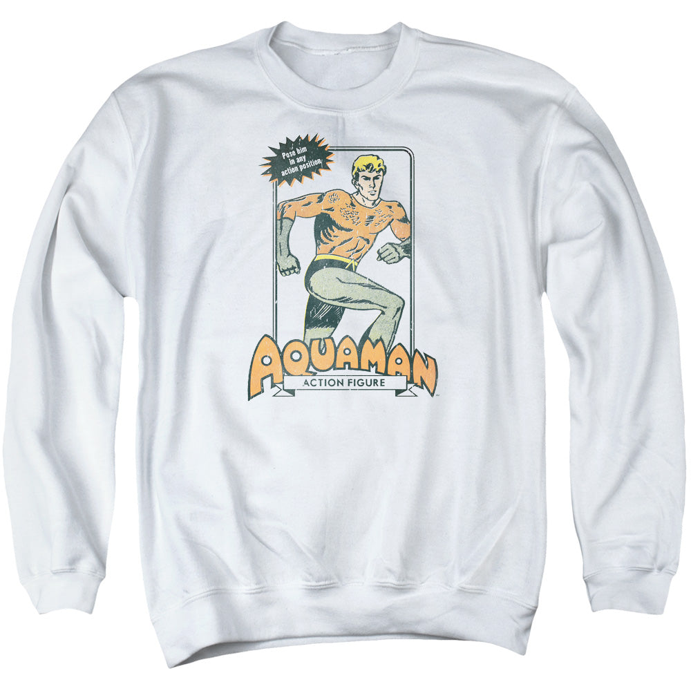 DC Comics Am Action Figure Crewneck Sweatshirt
