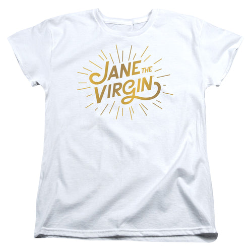 Jane the Virgin Golden Logo Womens T-Shirt