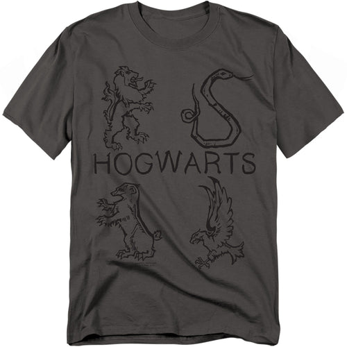 Harry Potter Literary Crests T-Shirt