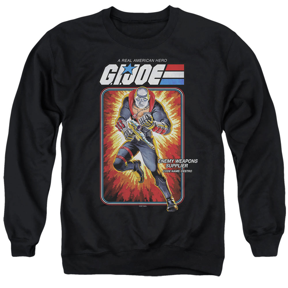 G.I. Joe Destro Card Crewneck Sweatshirt