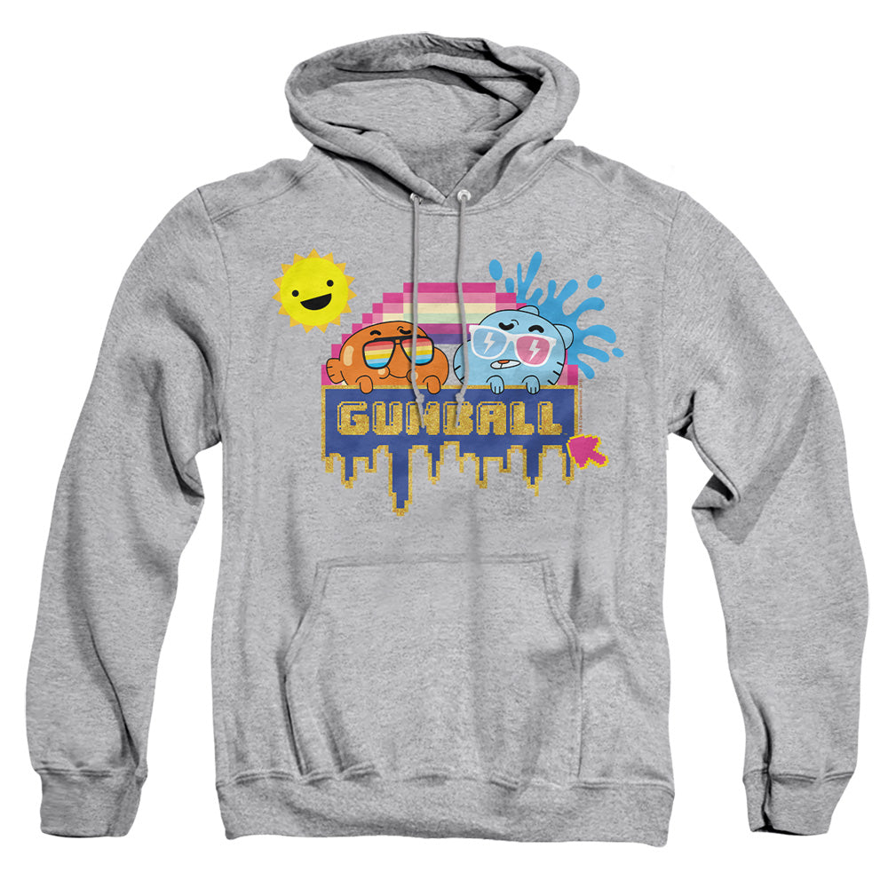 The Amazing World of Gumball Pixel Sunshine Logo Pullover Hoodie
