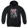 Justice League Shades Of Gray Youth Hoodie