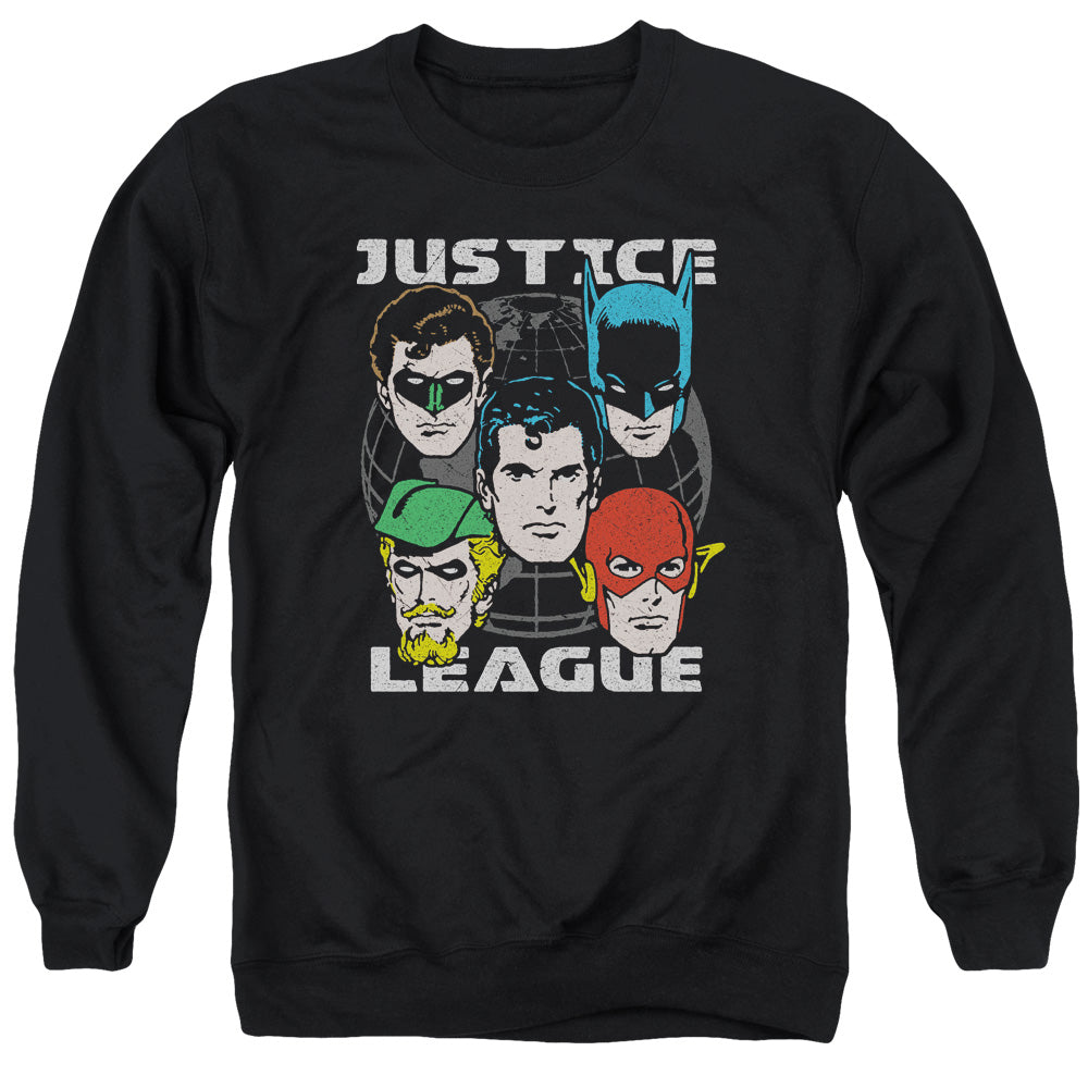 DC Comics Head Of States Crewneck Sweatshirt