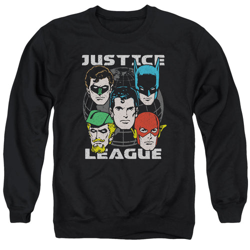 DC Comics Head Of States Crewneck Sweatshirt