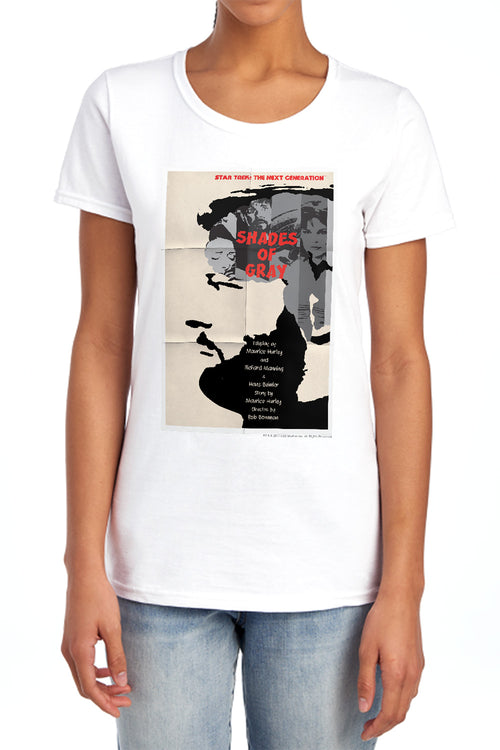 Star Trek Shades of Gray Womens T-Shirt
