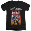 Batman Explode V-Neck T-Shirt