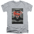 Batman v Superman Batman Poster V-Neck T-Shirt