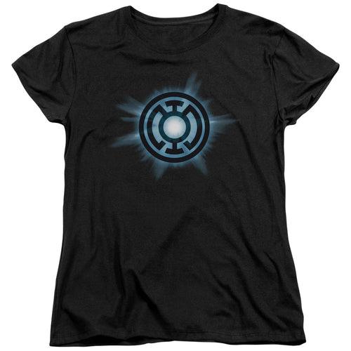 Green Lantern Blue Glow Womens T-Shirt