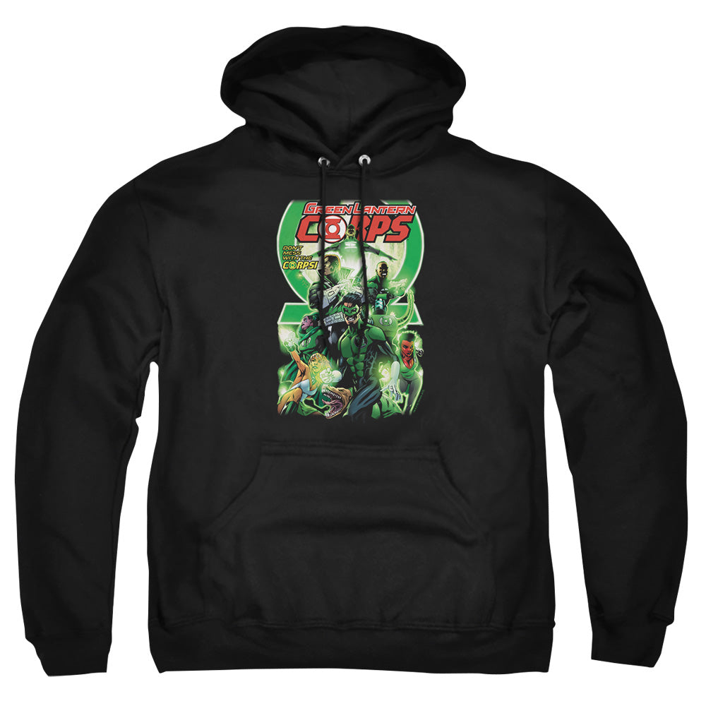 Green Lantern Gl Corps #25 Cover Pullover Hoodie