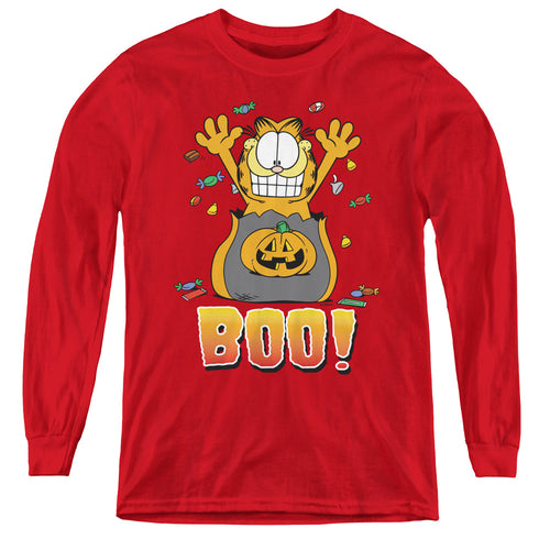 Garfield Boo! Youth Long Sleeve T-Shirt
