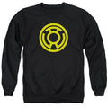 Green Lantern Yellow Emblem Crewneck Sweatshirt