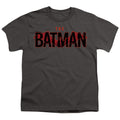 The Batman Logo with Red Bat Youth/Toddler T-Shirt