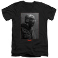 The Batman Riddler Worn Portrait V-Neck T-Shirt