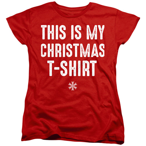 This Is My Christmas T-Shirt Womens T-Shirt