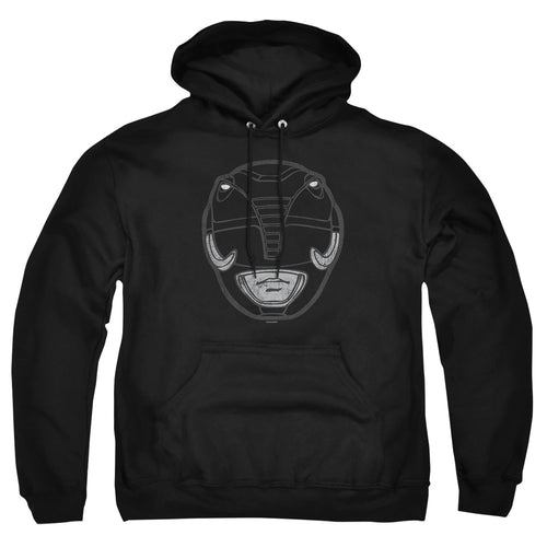 Mighty Morphin Power Rangers Black Ranger Mask Pullover Hoodie
