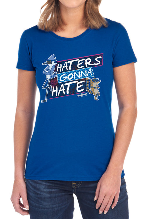 Regular Show Haters Gonna Hate Womens T-Shirt