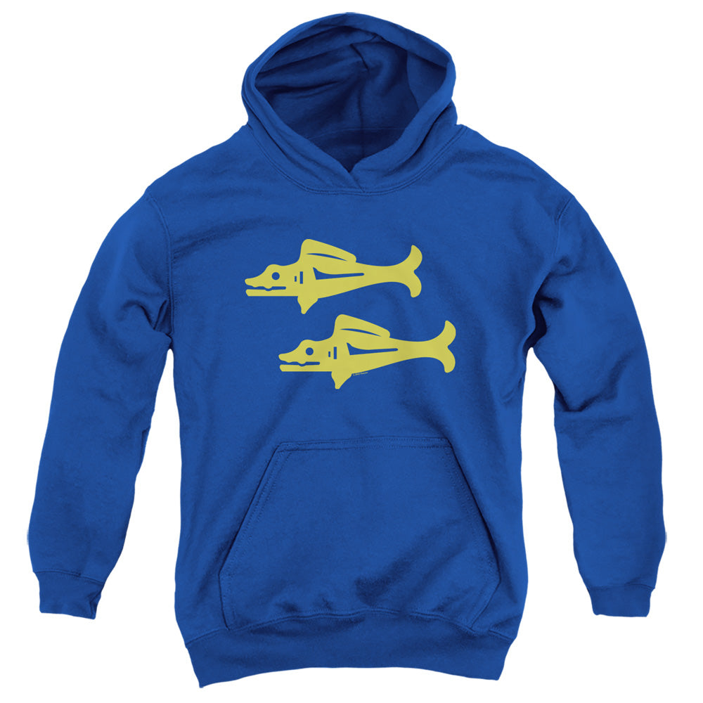 Legends of the Hidden Temple Blue Barracudas Youth Hoodie