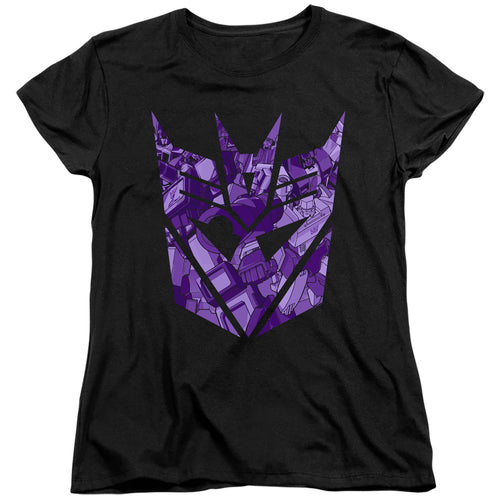 Transformers Tonal Decepticon Womens T-Shirt