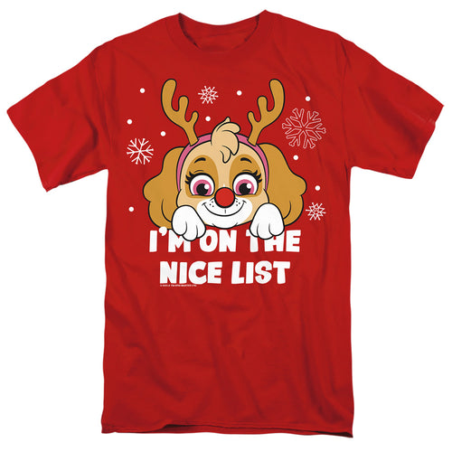 Paw Patrol Skye Nice Christmas List T-Shirt