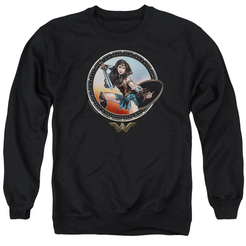 Wonder Woman (2017) Battle Pose Crewneck Sweatshirt