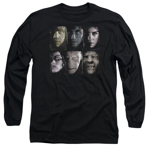 Harry Potter Horizontal Heads Long Sleeve T-Shirt
