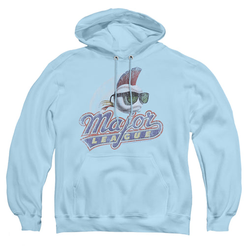 Major League Distressed Logo Pullover Hoodie