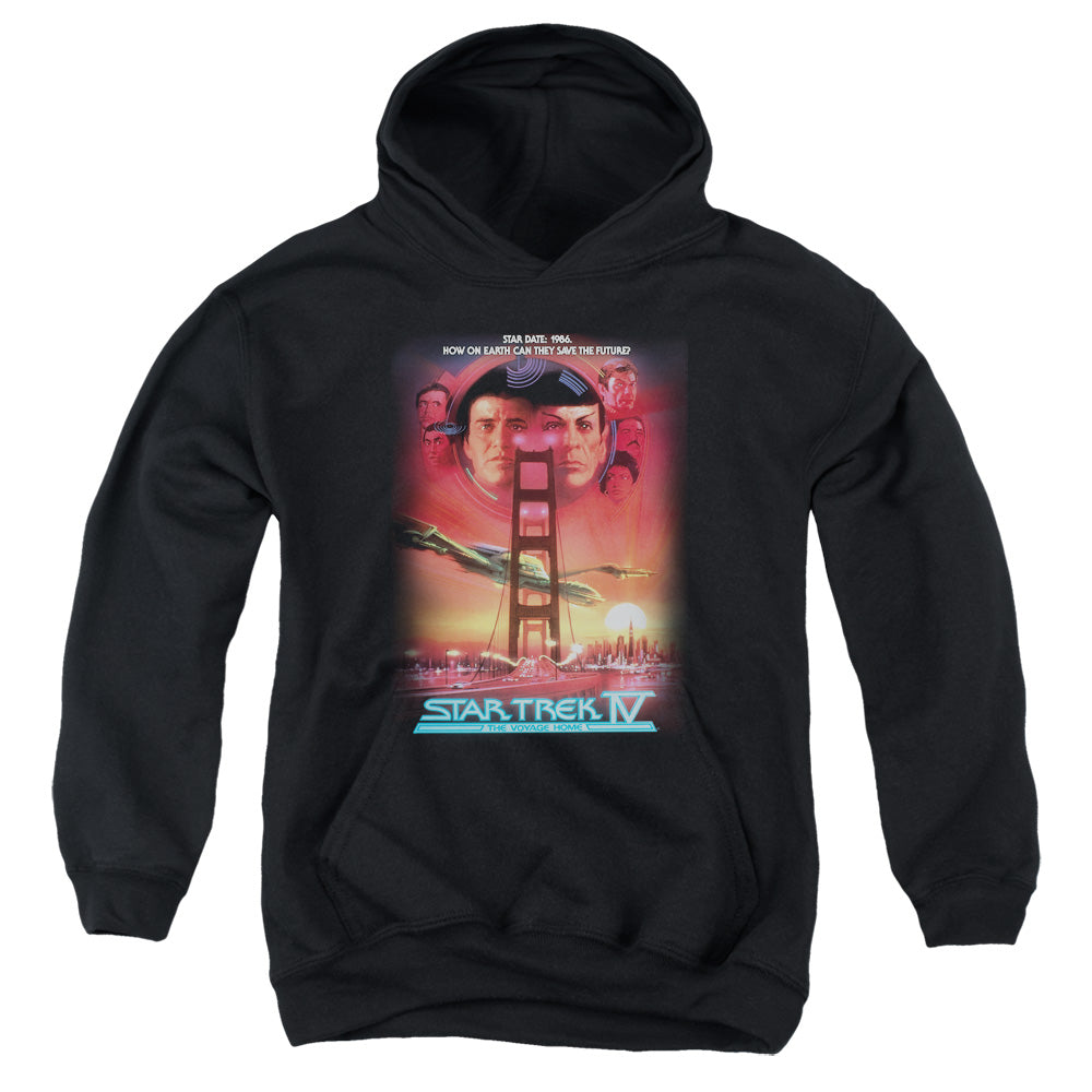 Star Trek The Voyage Home Poster Youth Hoodie