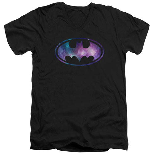 Batman Galaxy Signal V-Neck T-Shirt