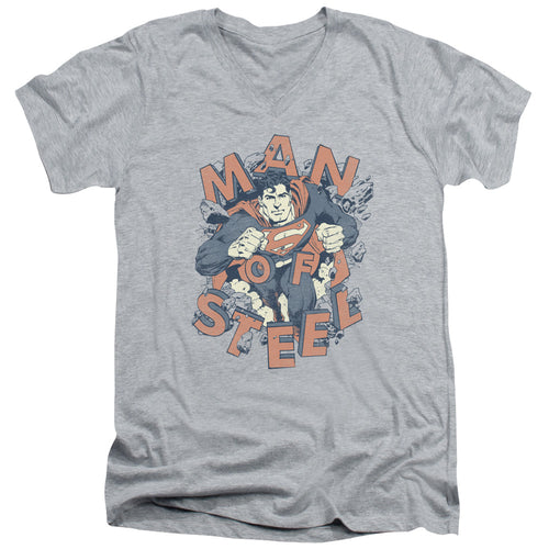 Superman Coming Through V-Neck T-Shirt