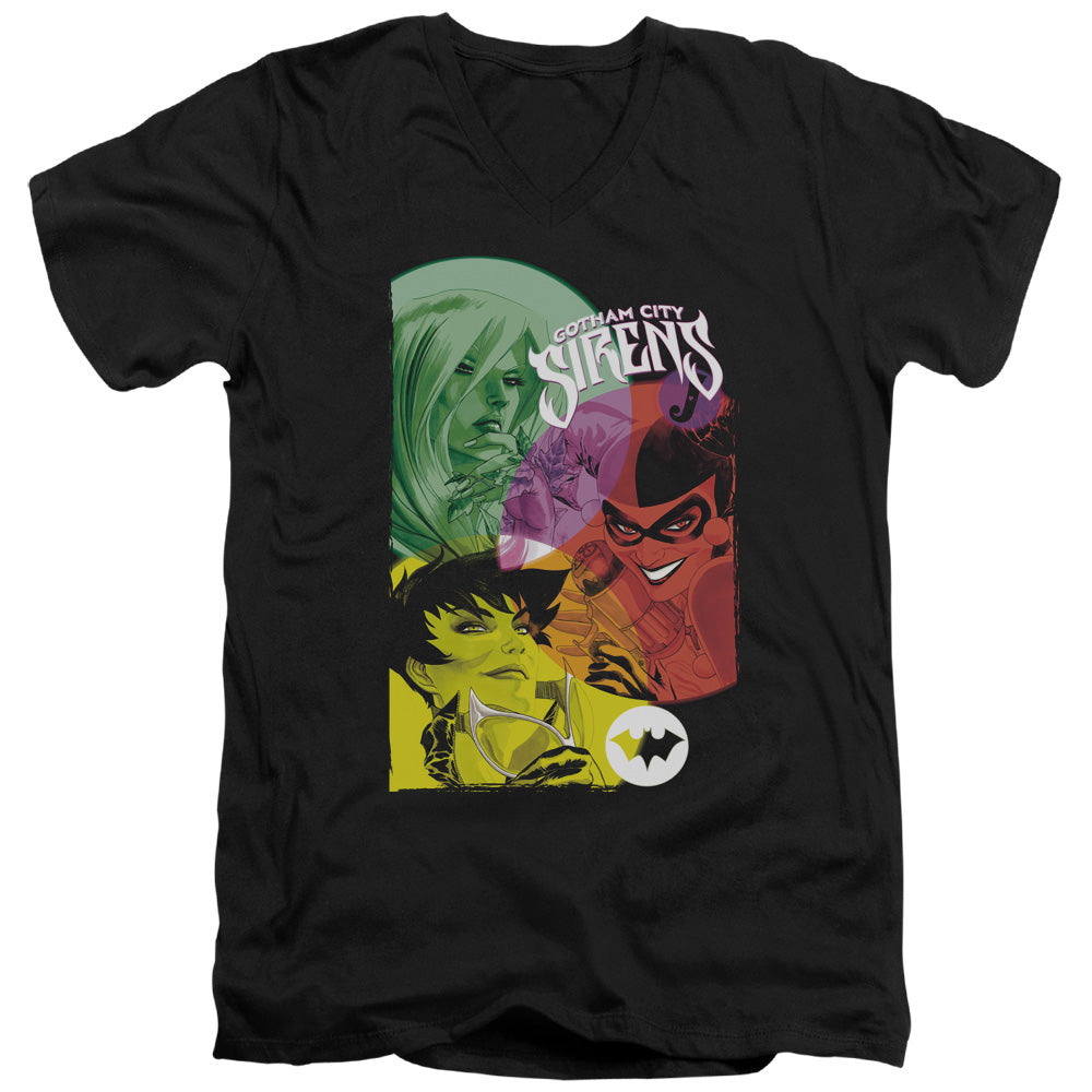 Batman Gotham Sirens V-Neck T-Shirt