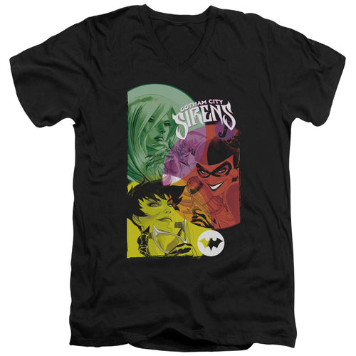 Batman Gotham Sirens V-Neck T-Shirt