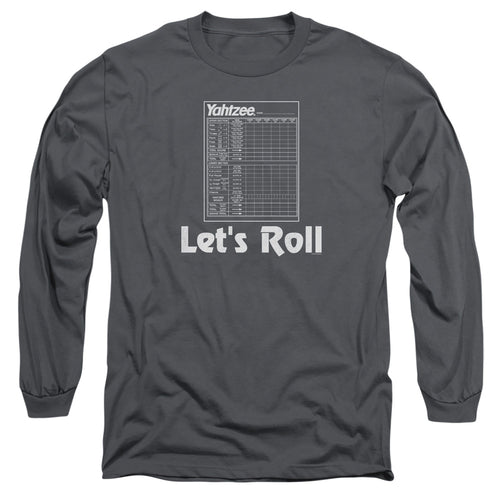 Yahtzee Let's Roll Score Card Long Sleeve T-Shirt