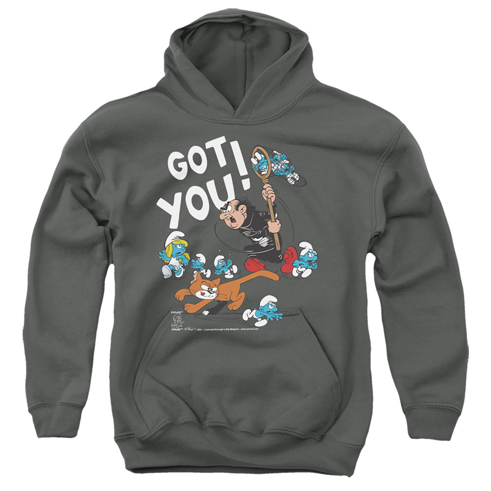 The Smurfs Gargamel and Azrael Youth Hoodie