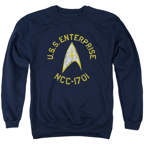 Star Trek Enterprise Collegiate Crewneck Sweatshirt