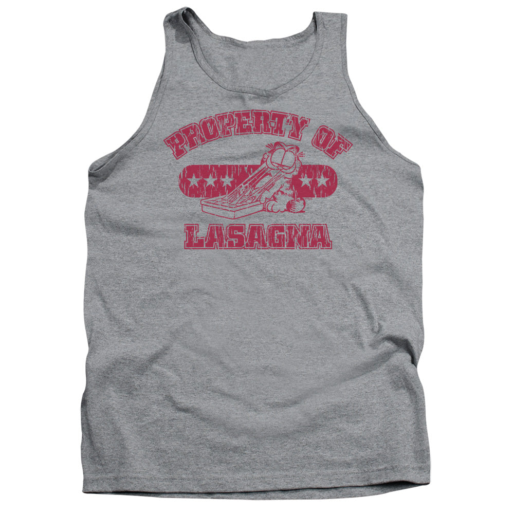 Garfield Property Of Lasagna Tank Top