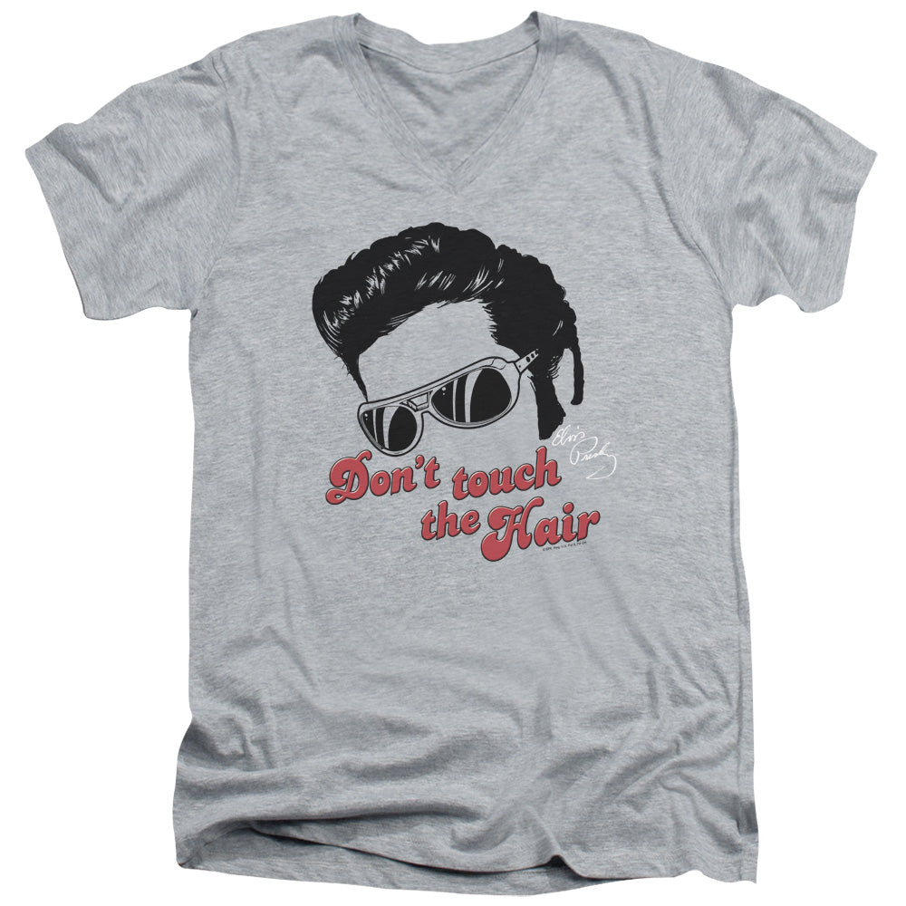 Elvis Presley Dont Touch The Hair 2 V-Neck T-Shirt