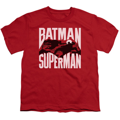 Batman v Superman Silhouette Fight Youth/Toddler T-Shirt