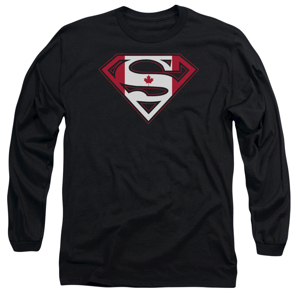 Superman Canadian Shield Long Sleeve T-Shirt