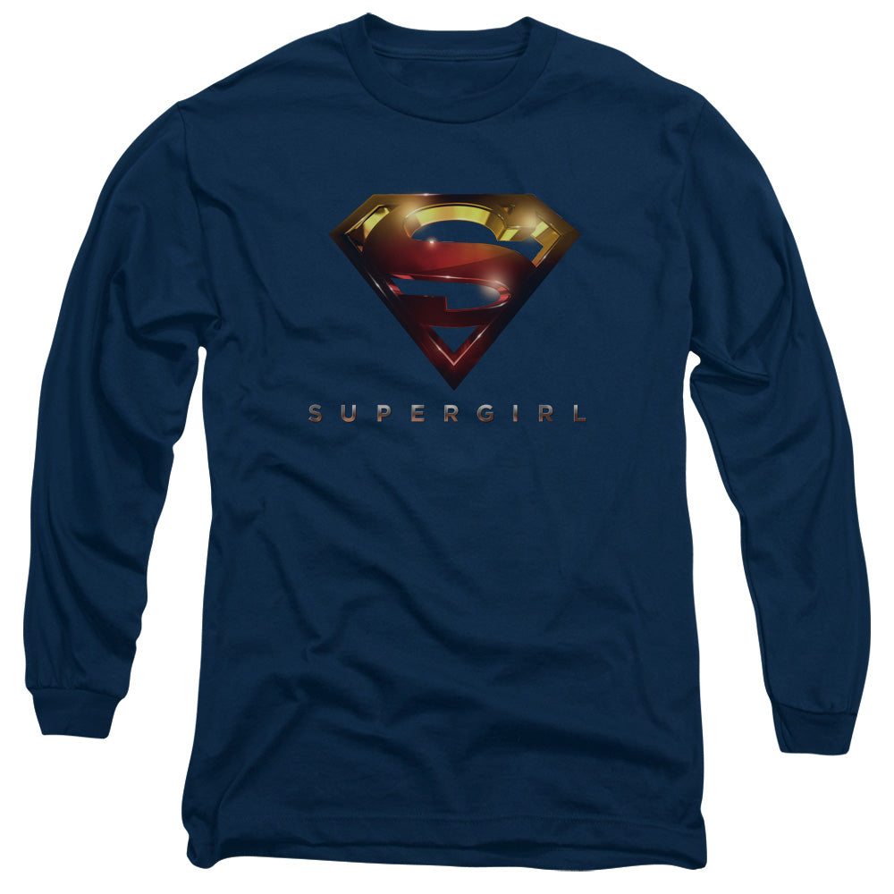Supergirl Logo Glare Long Sleeve T-Shirt