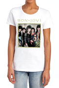 Bon Jovi Framed Womens T-Shirt