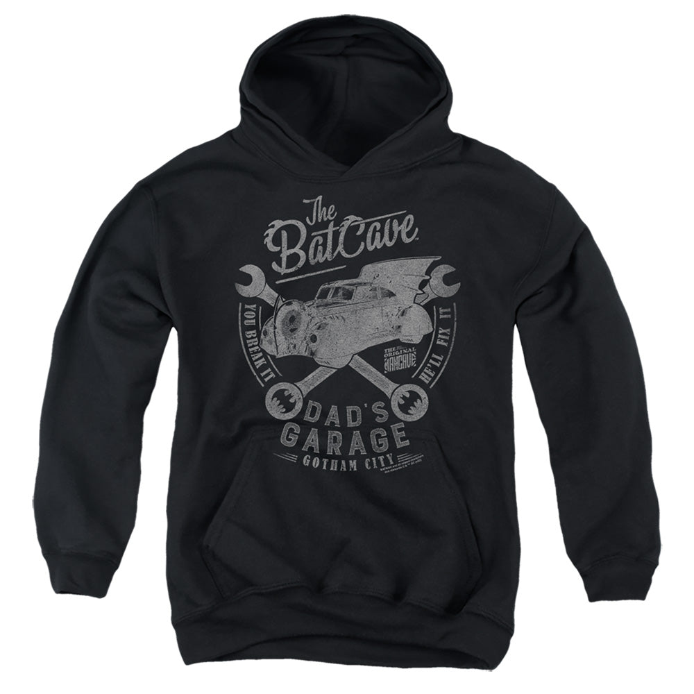 Batman Dad's Garage Youth Hoodie
