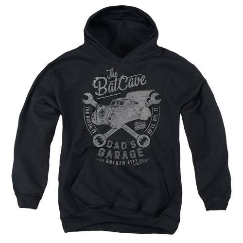 Batman Dad's Garage Youth Hoodie
