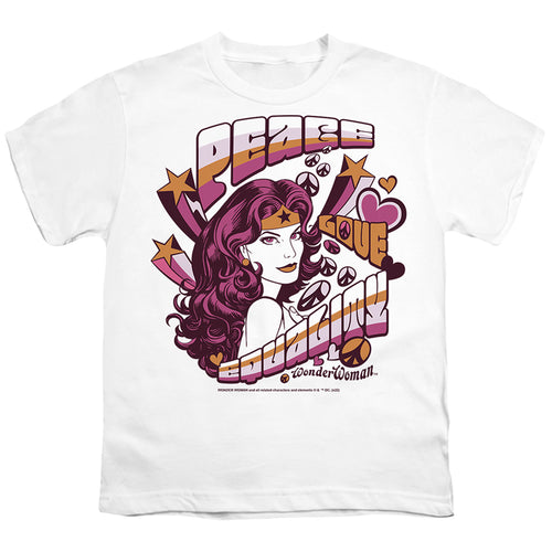 Wonder Woman Peace and Love Youth/Toddler T-Shirt