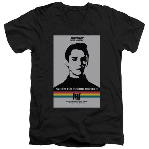Star Trek When the Bough Breaks Black V-Neck T-Shirt
