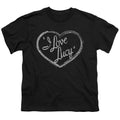I Love Lucy Glitter Logo Youth/Toddler T-Shirt