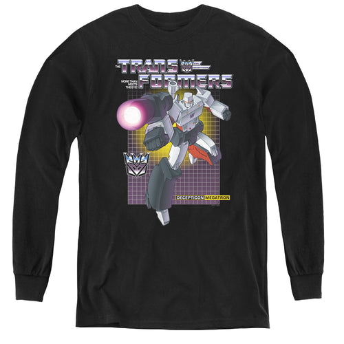 Transformers Megatron Youth Long Sleeve T-Shirt