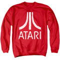 Atari Rough Logo Red Crewneck Sweatshirt