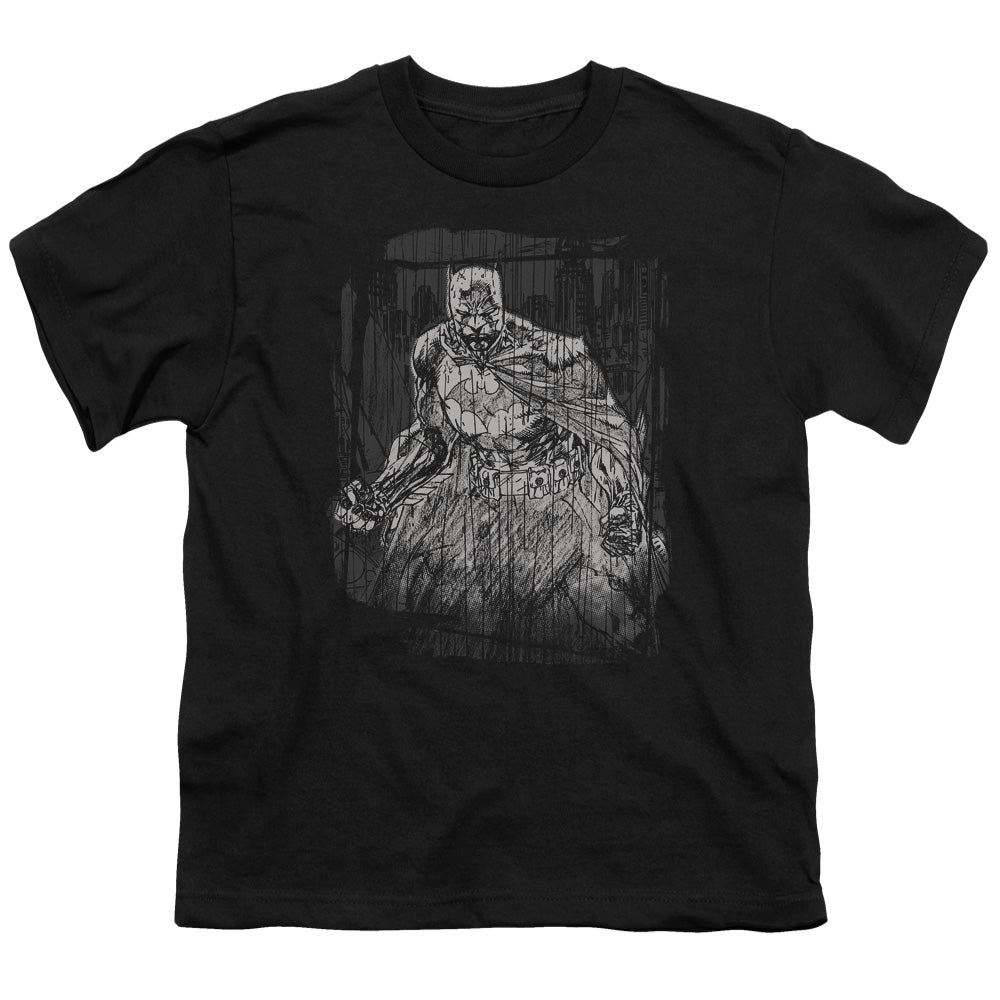 Batman Pencilled Rain Youth/Toddler T-Shirt