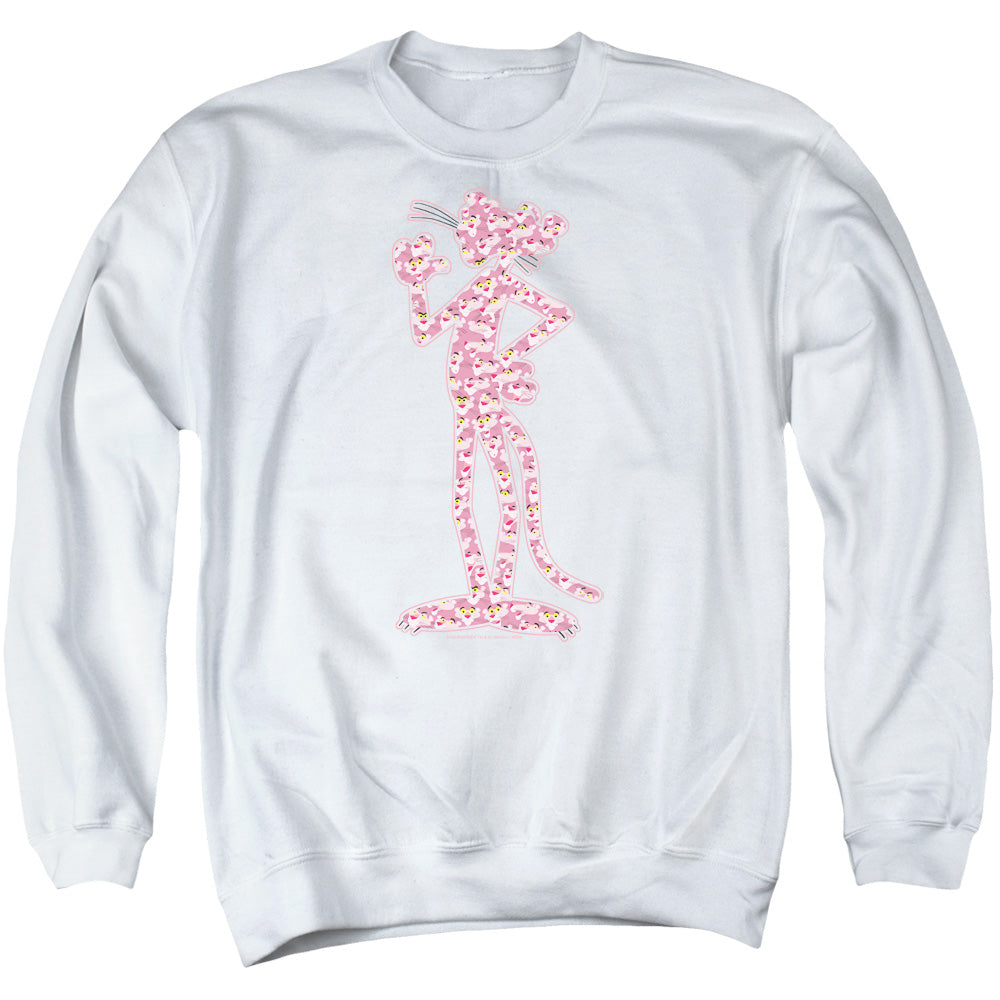 Pink Panther Heads Crewneck Sweatshirt