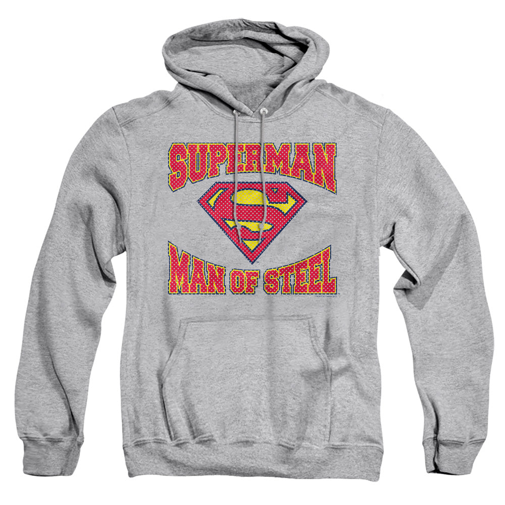 Superman Man of Steel Jersey Pullover Hoodie